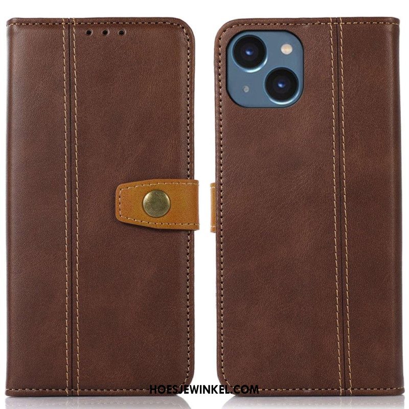 Folio-hoesje voor iPhone 14 Plus Geweven Band