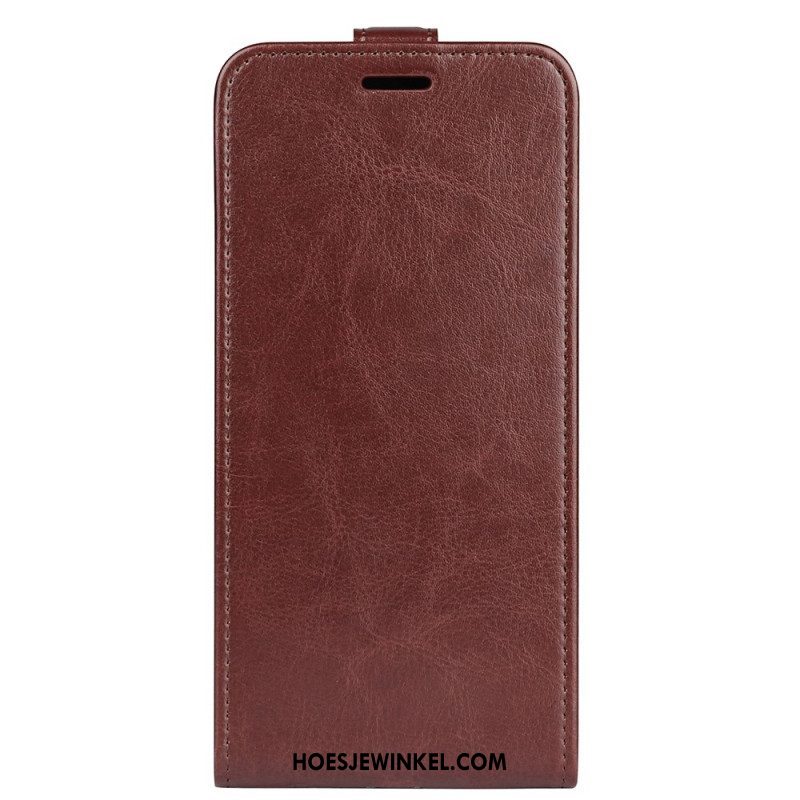 Folio-hoesje voor iPhone 15 Plus Flip Case Verticale Klep