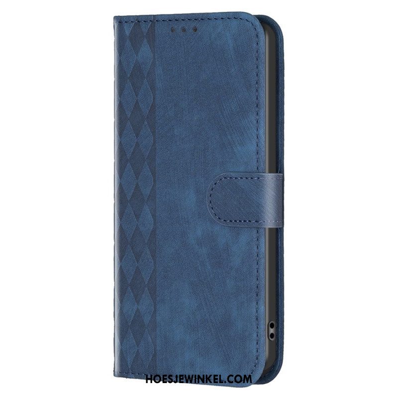 Folio-hoesje voor iPhone 15 Plus Vintage-stijl