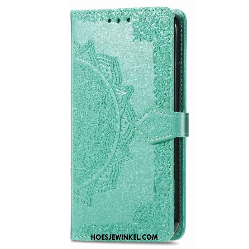 Folio-hoesje voor iPhone 15 Pro Barokmandala