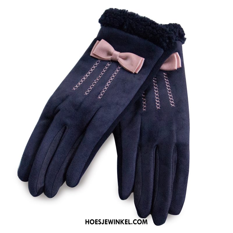 Handschoenen Dames Schattig Winter Handschoen, Handschoenen Winddicht Cyclus