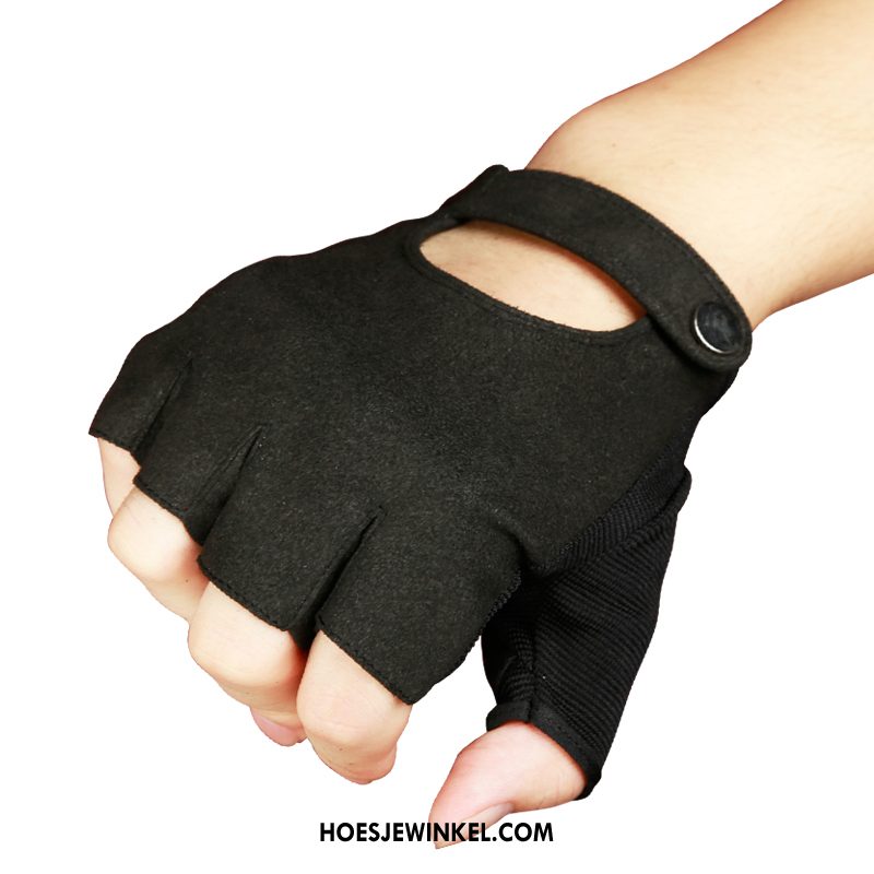 Handschoenen Heren Handschoen Halve Vinger Opleiding, Handschoenen Gym Dumbbell