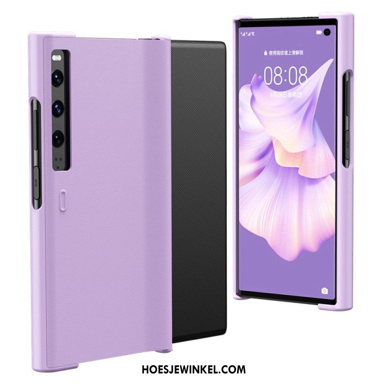 Hoesje Case Huawei Mate XS 2 Telefoonhoesje Leerstijl