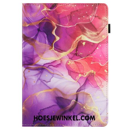 Hoesje Case Samsung Galaxy Tab S10 Fe Telefoonhoesje Marmeren Geest