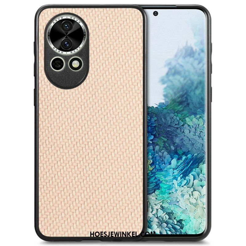 Hoesje Huawei Nova 13 Koolstofvezeltextuur