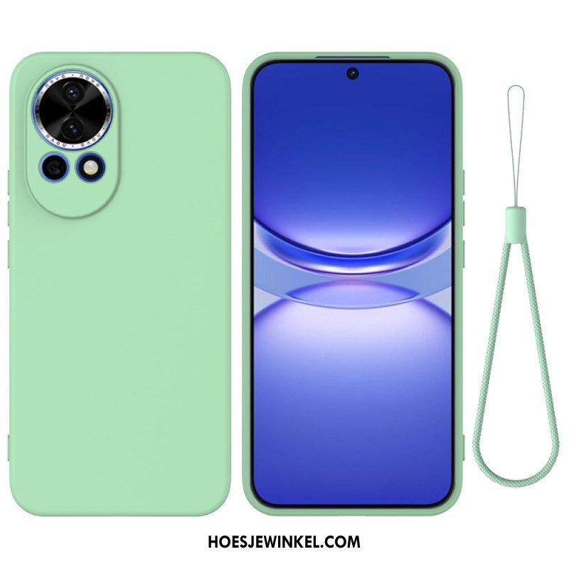 Hoesje Huawei Nova 13 Vloeibaar Siliconen Koord
