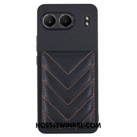 Hoesje Oneplus Nord 4 Kaarthouder En Standaard Bescherming Hoesje