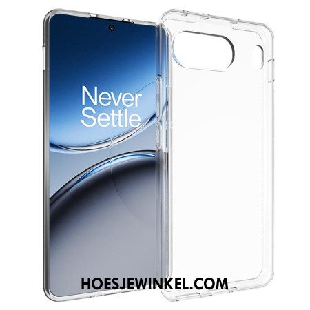 Hoesje Oneplus Nord 4 Transparant Bescherming Hoesje