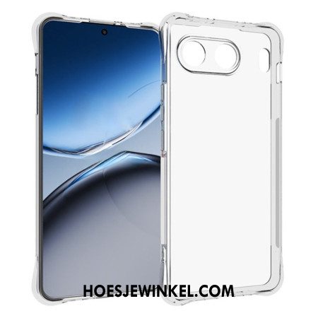 Hoesje Oneplus Nord 4 Versterkt Transparant