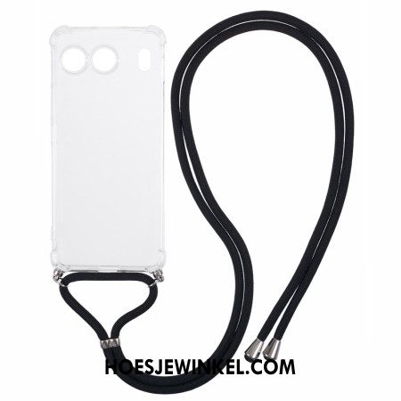 Hoesje Oneplus Nord 4 Verstevigd Met Koord