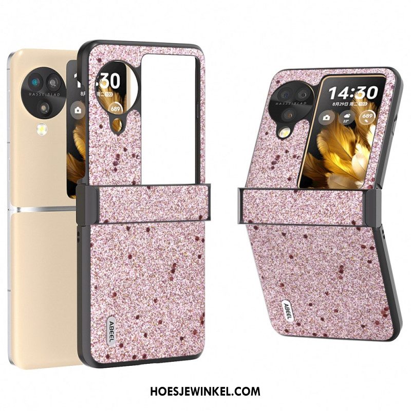 Hoesje Oppo Find N3 Flip Abeel Glanzend Oppervlak