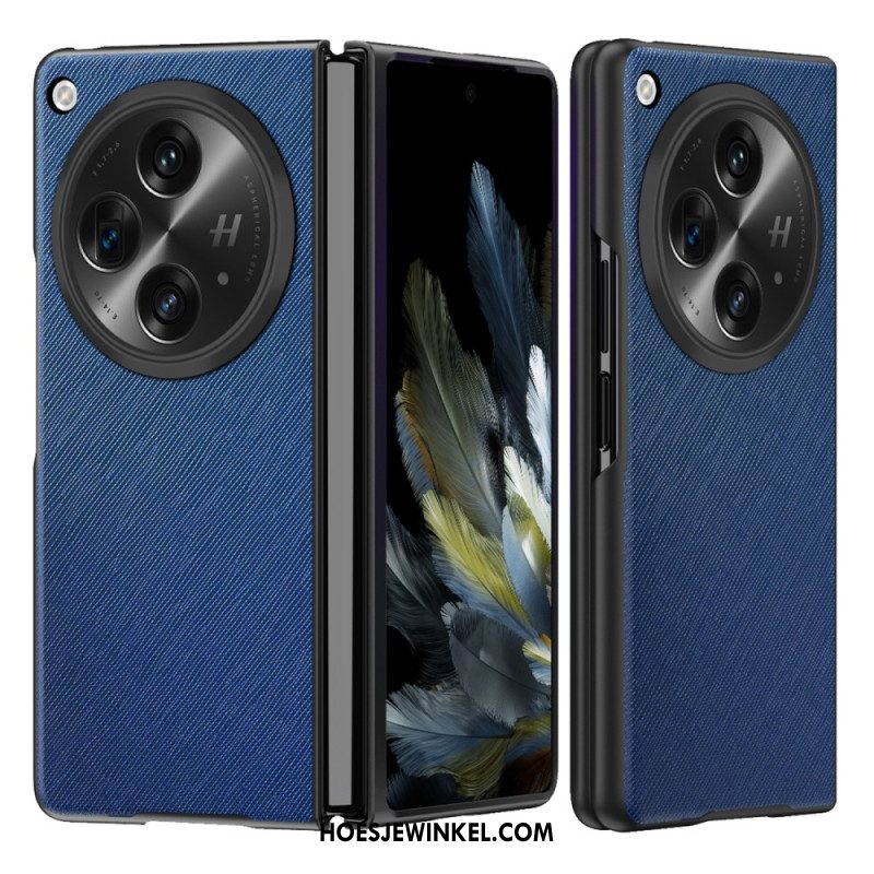 Hoesje Oppo Find N3 Open Geweven Textuur