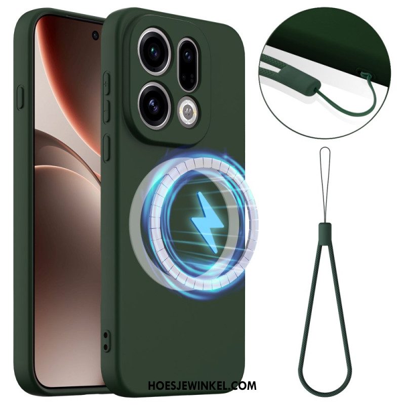 Hoesje Oppo Find X9 5g Magsafe Vloeibare Siliconen Bescherming Hoesje