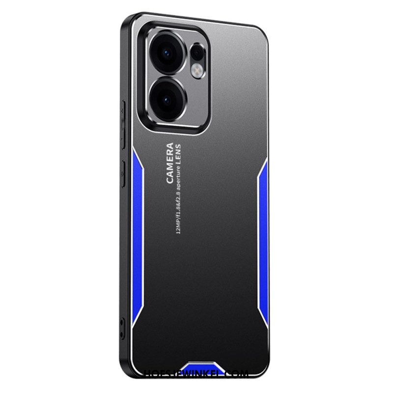 Hoesje Oppo Reno 13f 4g / 5g / 13 Fs 5g Metaaleffect Bescherming Hoesje