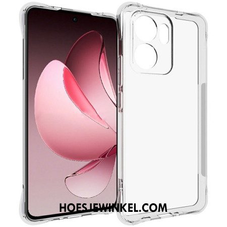 Hoesje Oppo Reno 13f 4g / 5g / 13 Fs 5g Versterkt Transparant Bescherming Hoesje