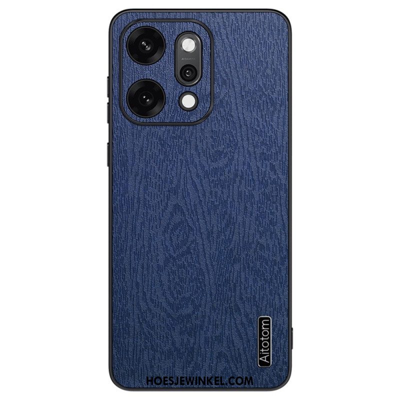 Hoesje Oppo Reno 14 5g Houtstructuur