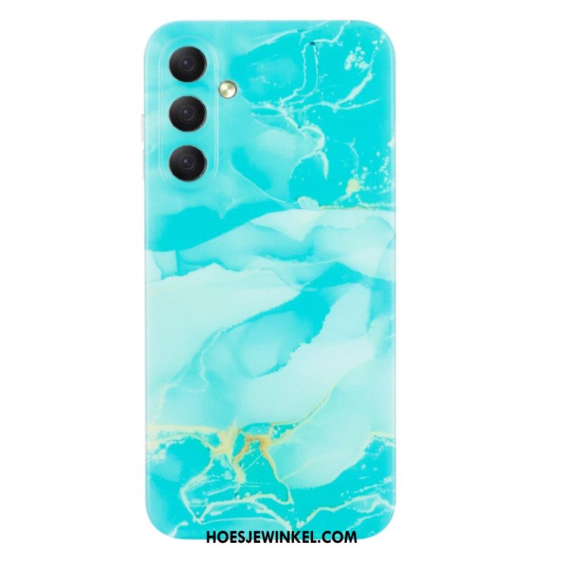 Hoesje Samsung Galaxy A17 4g / 5g Marmerlook