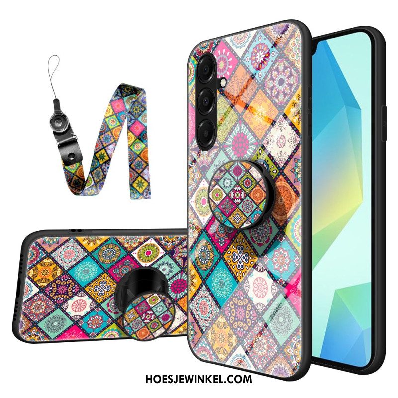Hoesje Samsung Galaxy A17 4g / 5g Patchwork Bescherming Hoesje