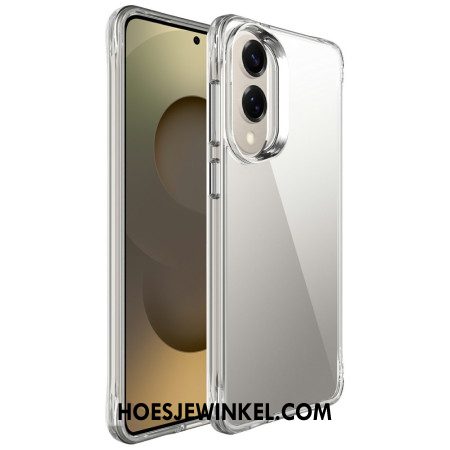 Hoesje Samsung Galaxy S25 5g Edge Versterkt Transparant Bescherming Hoesje