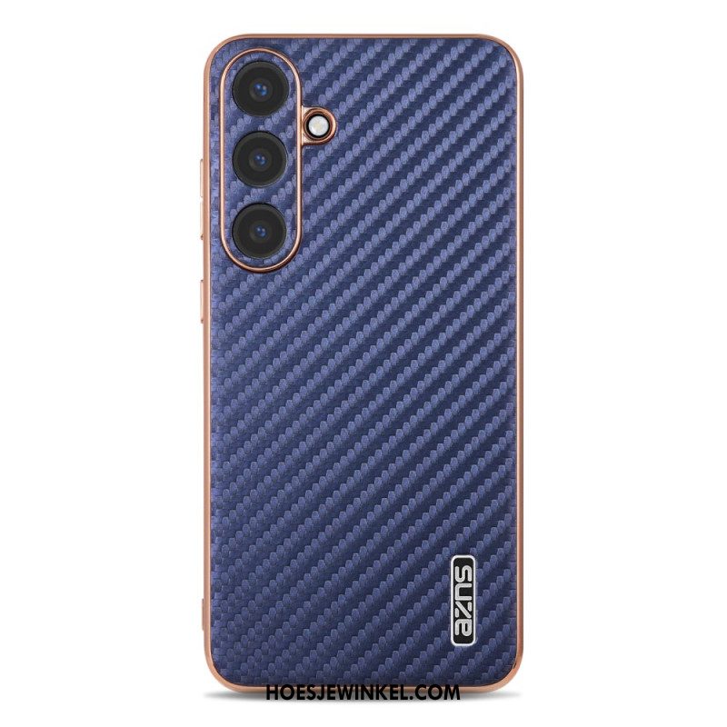 Hoesje Samsung Galaxy S25 5g Koolstofvezeltextuur