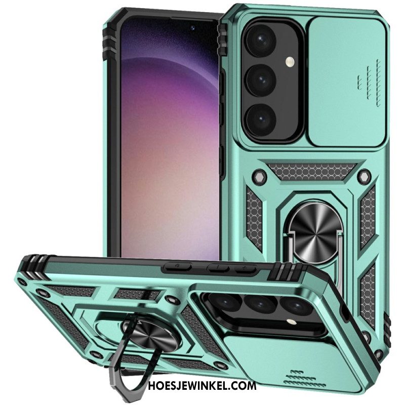 Hoesje Samsung Galaxy S25 5g Ringhouder En Lensbeschermer
