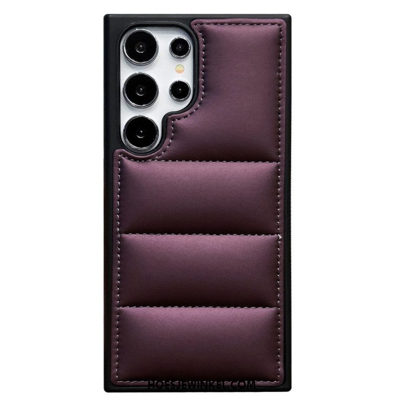 Hoesje Samsung Galaxy S25 Ultra 5g Gewatteerde Jasstijl