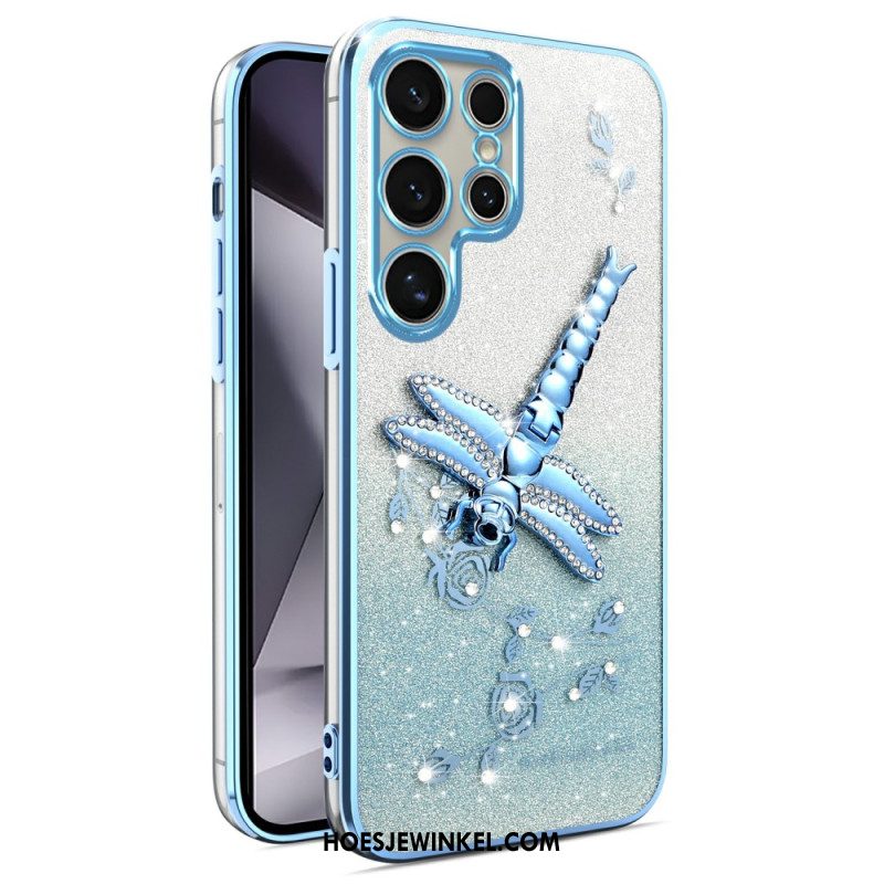 Hoesje Samsung Galaxy S25 Ultra 5g Libellenstandaard Bescherming Hoesje