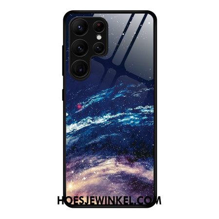 Hoesje Samsung Galaxy S25 Ultra 5g Melkweg Van Gehard Glas Bescherming Hoesje