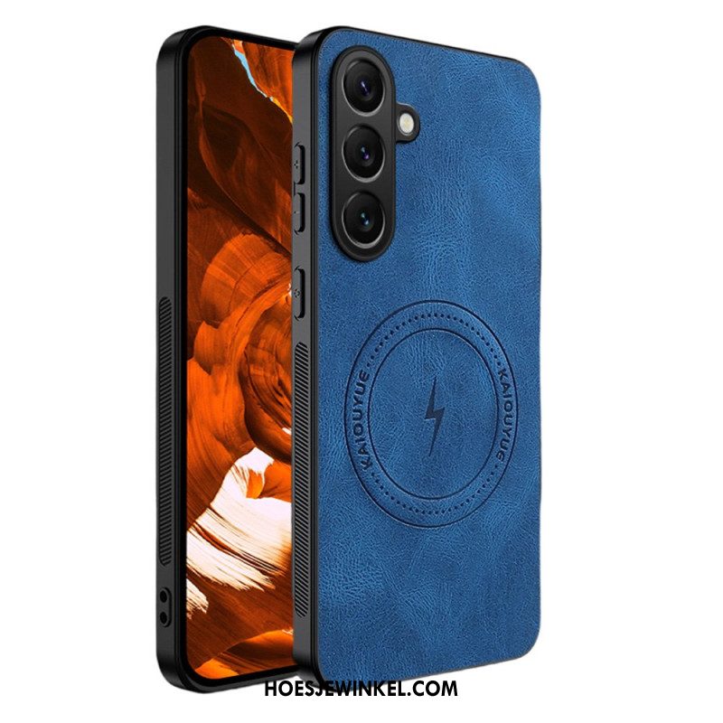 Hoesje Samsung Galaxy S26 Plus Magnetische Leren Stijl