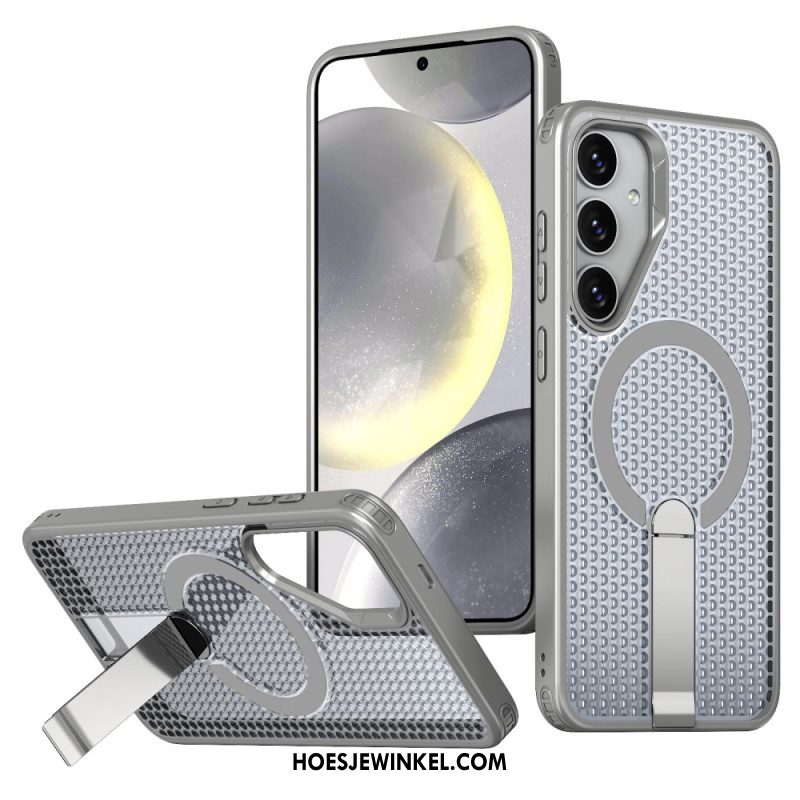 Hoesje Samsung Galaxy S26 Plus Magnetische Rasterstructuur