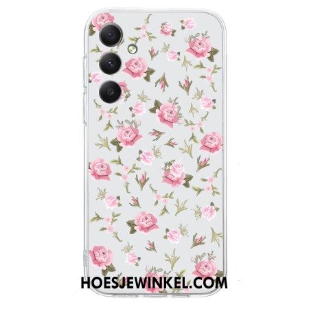 Hoesje Samsung Galaxy S26 Roze Bloemenpatroon