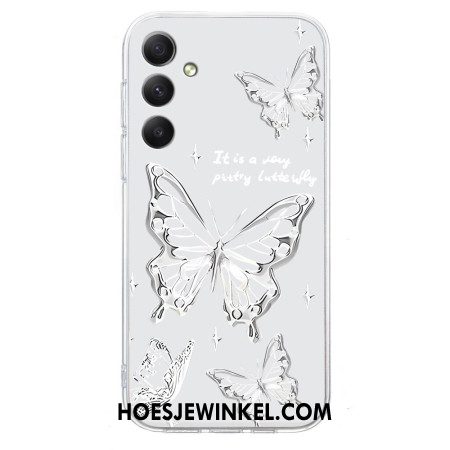 Hoesje Samsung Galaxy S26 Witte Vlinders