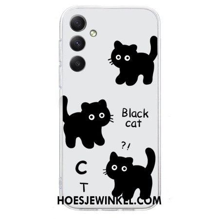 Hoesje Samsung Galaxy S26 Zwarte Katten
