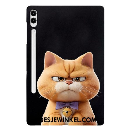 Hoesje Samsung Galaxy Tab S10 Plus Stylushouder Met Boze Kat Bescherming Hoesje