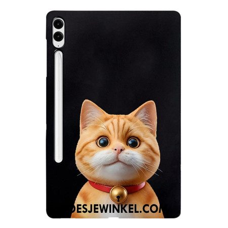 Hoesje Samsung Galaxy Tab S10 Plus Stylushouder Met Kat