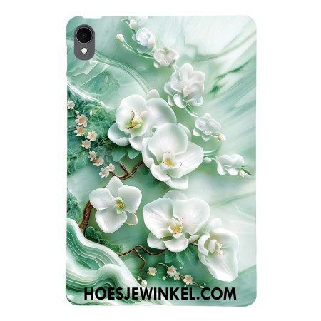 Hoesje Samsung Galaxy Tab S11 Jadebloemen