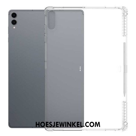 Hoesje Samsung Galaxy Tab S11 Ultra Transparant Met Stylushouder Bescherming Hoesje