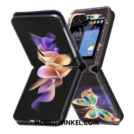 Hoesje Samsung Galaxy Z Flip 7 Fe Juwelen Vlinder