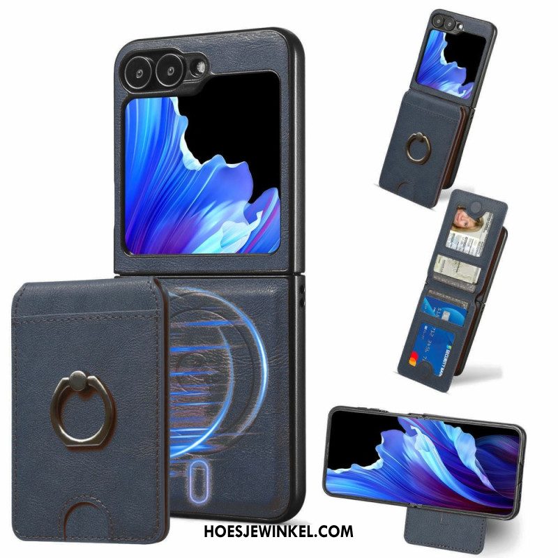 Hoesje Samsung Galaxy Z Flip 7 Fe Magnetisch Met Afneembare Kaarthouder