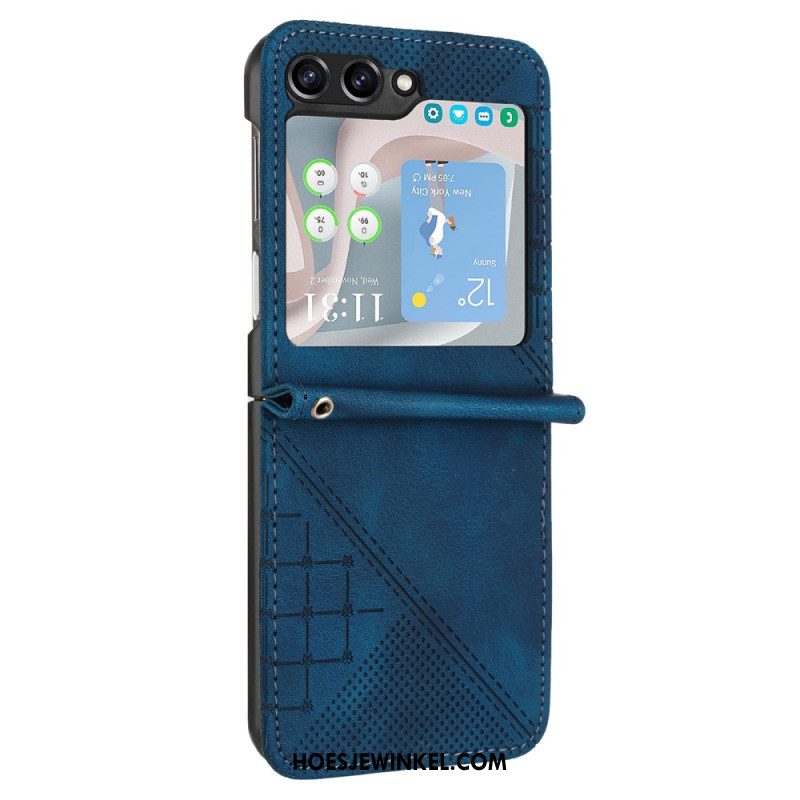 Hoesje Samsung Galaxy Z Flip 7 Fe Portemonnee Met Patroon Bescherming Hoesje