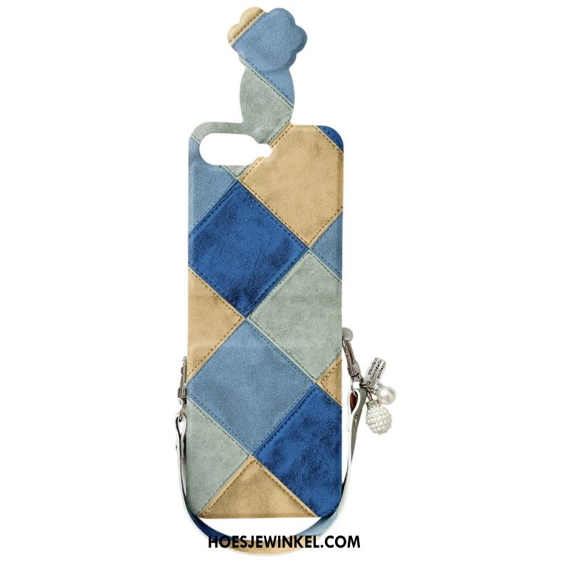 Hoesje Samsung Galaxy Z Flip 7 Fe Retro Met Kattenpootsluiting