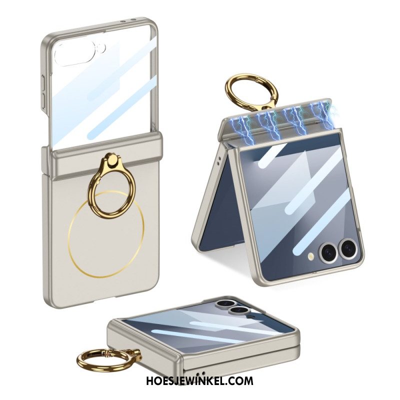 Hoesje Samsung Galaxy Z Flip 7 Magnetisch Met Ringhouder Gkk