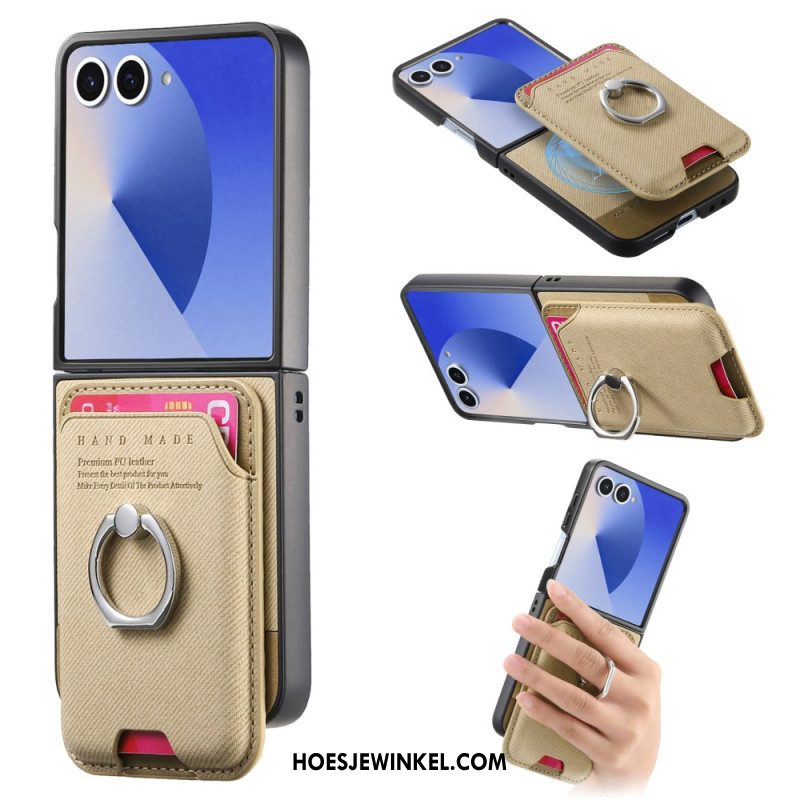 Hoesje Samsung Galaxy Z Flip 7 Magsafe-compatibel Met Afneembare Kaarthouder