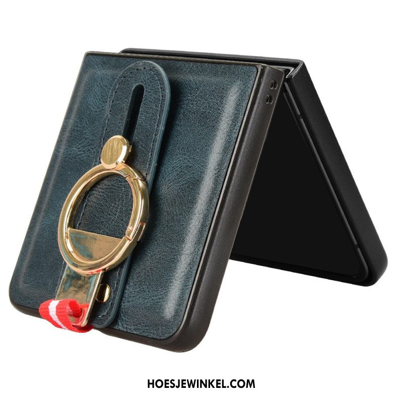 Hoesje Samsung Galaxy Z Flip 7 Polsband En Houder