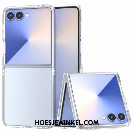 Hoesje Samsung Galaxy Z Flip 7 Valbestendig Transparant