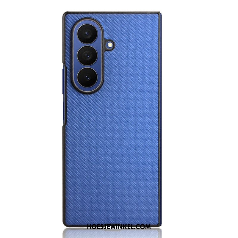 Hoesje Samsung Galaxy Z Fold 7 Klassieke Lederlook Bescherming Hoesje