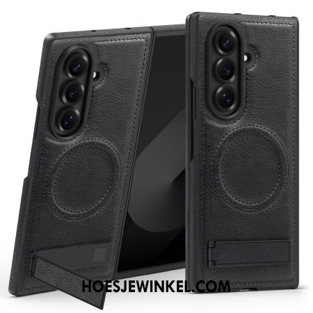 Hoesje Samsung Galaxy Z Fold 7 Magsafe Lederlook En Standaard