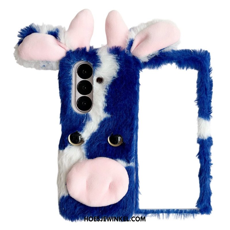 Hoesje Samsung Galaxy Z Fold 7 Pluche Koe