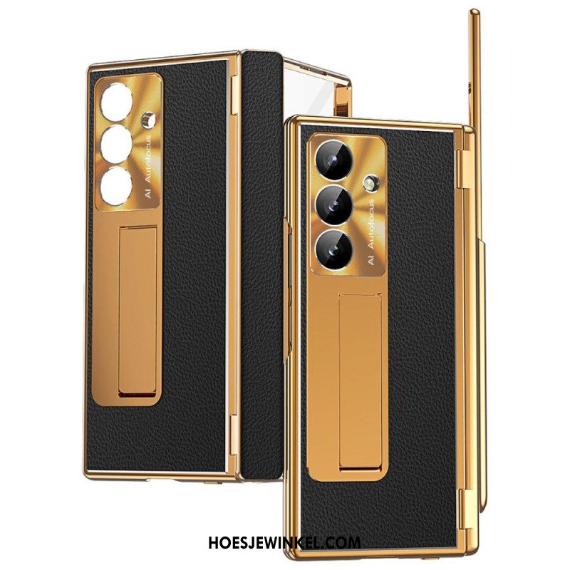 Hoesje Samsung Galaxy Z Fold 7 Premium Ontwerp Met Scharnierbeschermer