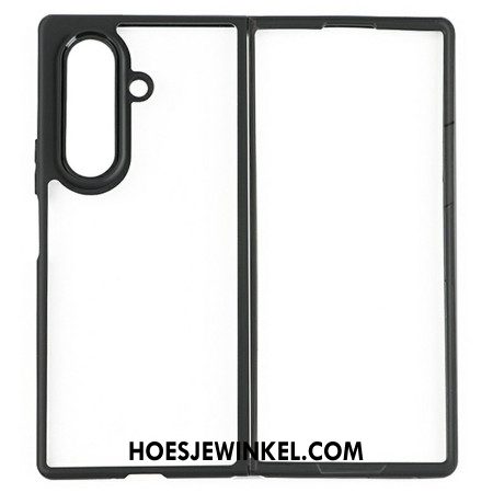 Hoesje Samsung Galaxy Z Fold 7 Schokbestendig Met Transparante Achterkant Bescherming Hoesje